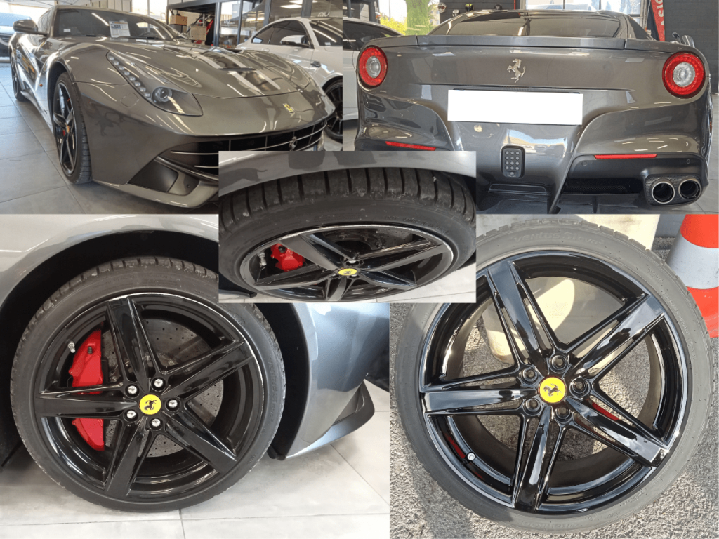 Jante noire Ferrari Portofino