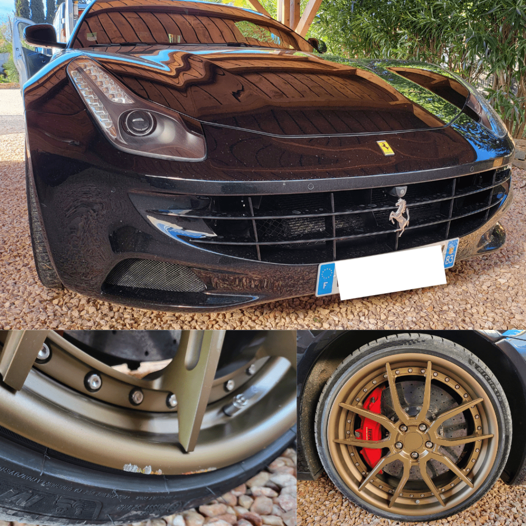 Réparation jante Ferrari GTC 4 Lusso