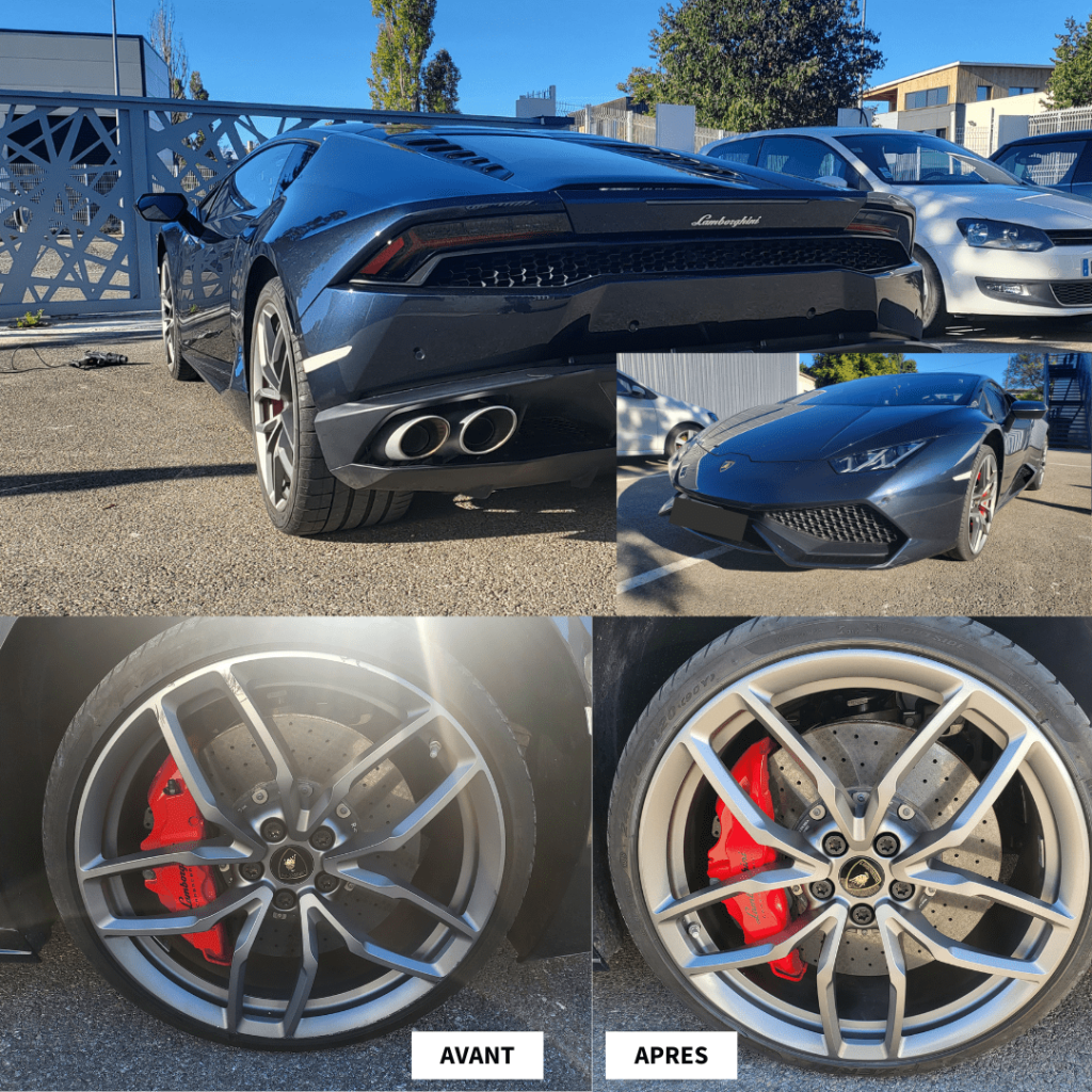 Réparation jante Lamborghini Huracan