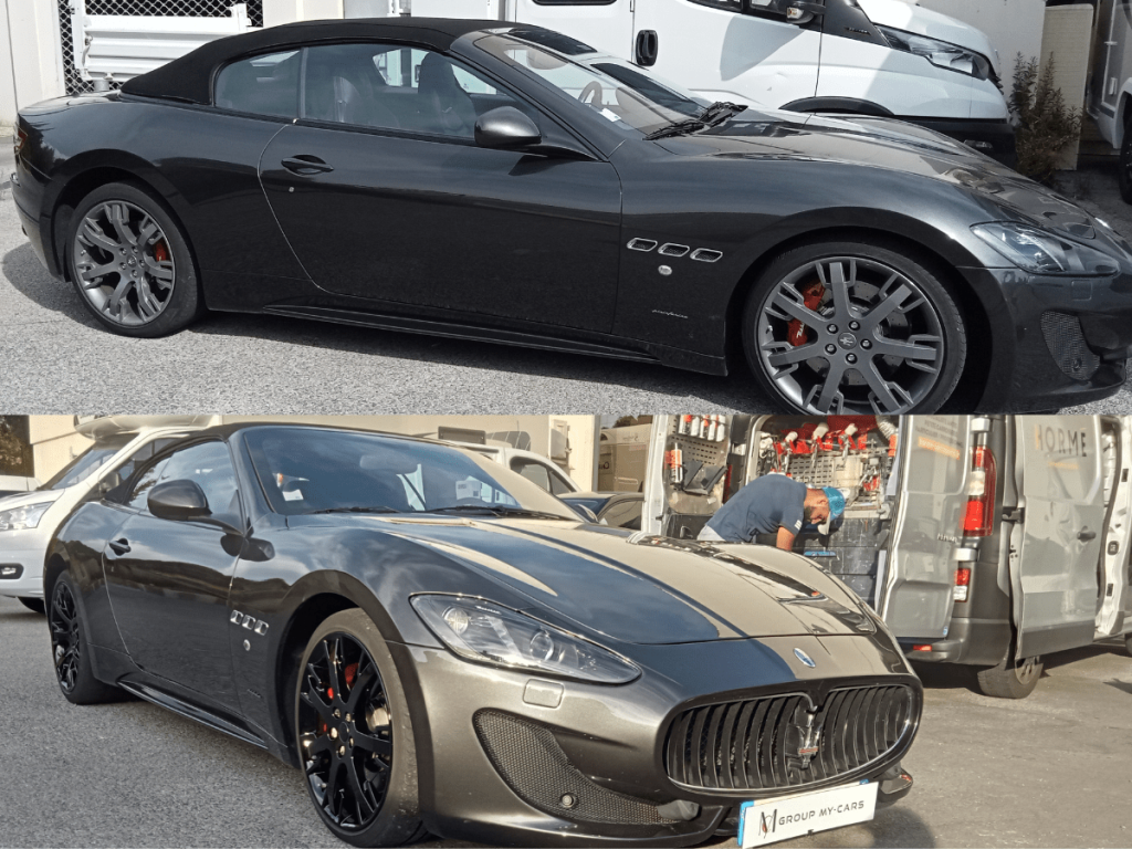 changer couleur maserati carrosserie