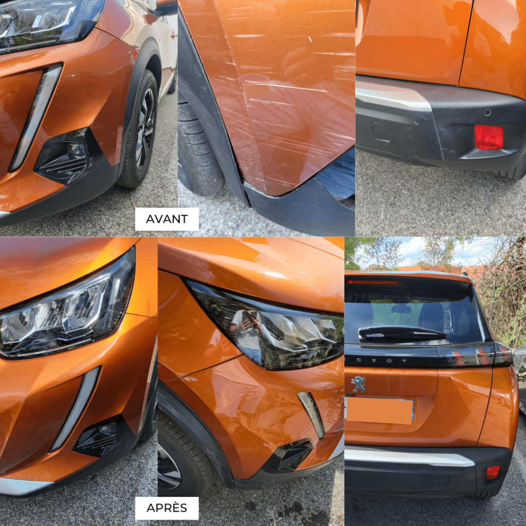 Avant/Après Peugeot 2008