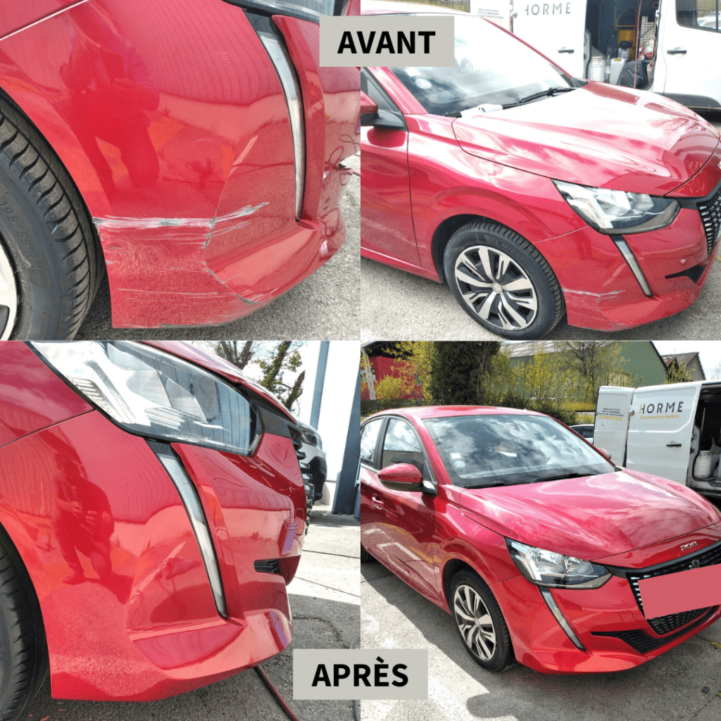 renovation carrosserie bas de caisse peugeot 208